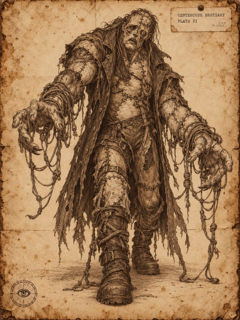 Plate VI: sketch of Frankenstein’s Facilitator of Frustration