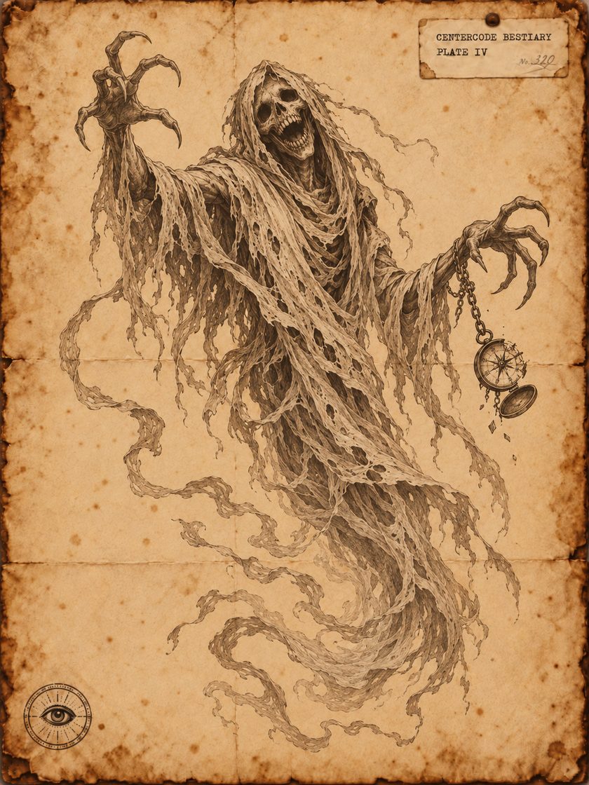 Plate IV: sketch of The Goalless Ghost